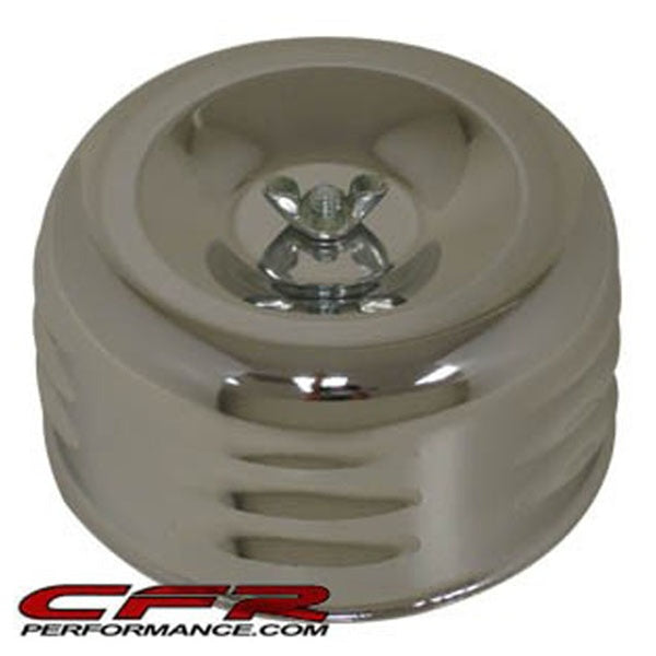CHEVY FORD MOPAR 4 SMOOTH STYLE AIR CLEANER SET 1 BBL 2 BBL 1 BARREL