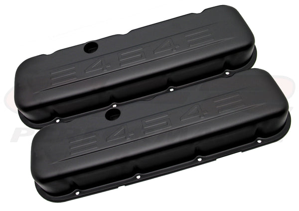 Black 454 store valve covers