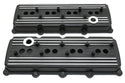 CFR Performance Compatible/Replacement Aluminum Mopar, Chrysler, Jeep, Ram Gen 3 Hellcat Conversion HEMI Rocker Arm Valve Covers 5.7L, 6.1L, 6.4L - powder coated black Oil Filler Tube Quick Connect