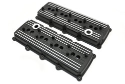 CFR Performance Compatible/Replacement Aluminum Mopar, Chrysler, Jeep, Ram Gen 3 Hellcat Conversion HEMI Rocker Arm Valve Covers 5.7L, 6.1L, 6.4L - powder coated black Oil Filler Tube Quick Connect