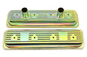 STEEL 1987-2000 CHEVY SB 5.0L 305 5.7L 350 CIRCLE TRACK RACING CENTER BOLT VALVE COVERS - ZINC