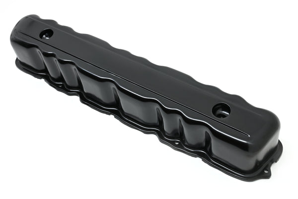 1960-83 FORD 144-170-200-250 STRAIGHT-INLINE 6 CYLINDER STEEL VALVE COVER - BLACK