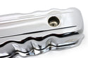 1960-83 FORD 144-170-200-250 STRAIGHT-INLINE 6 CYLINDER STEEL VALVE COVER - CHROME