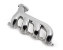 CAST IRON EXHAUST MANIFOLDS CHEVY LT BASED - CERAMIC SILVER