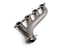 CAST IRON EXHAUST MANIFOLDS V BAND DRIVER PASSENGER 02-12 CHEVY LS BASED KIT - RAW