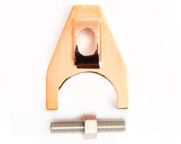 ZINC ALLOY DISTRIBUTOR HOLD DOWN CLAMP W/BOLT - COPPER