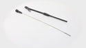 1980-UP CHEVY SMALL BLOCK FLEXIBLE ENGINE OIL DIPSTICK - BLACK BRAIDED