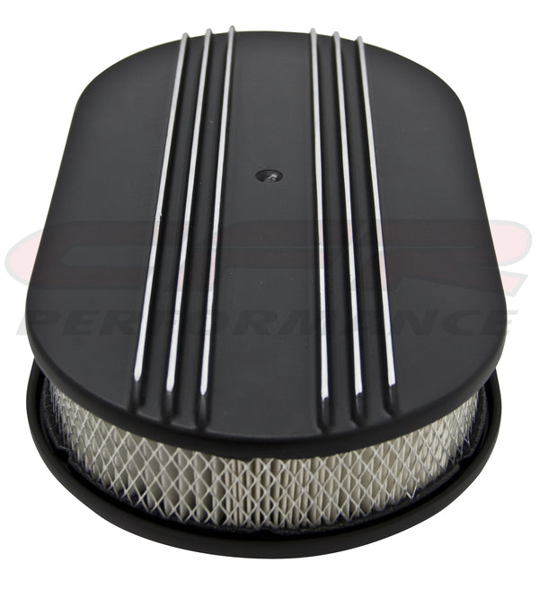 CHEVY/FORD/MOPAR ALUMINUM 15 OVAL AIR CLEANER PAPER FILTER